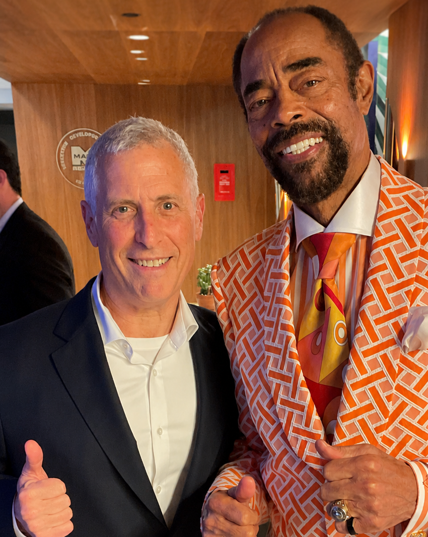 New York Knicks two time world champion Walt “Clyde“ Frazier